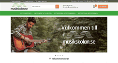 Desktop Screenshot of musikskolan.se